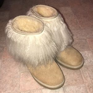 Ugg Classic Short Sheepskin Mongolia Fur Boots